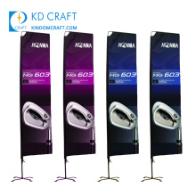Made in china custom polyester fabric hanging happy birthday party banners with own logo for decoration